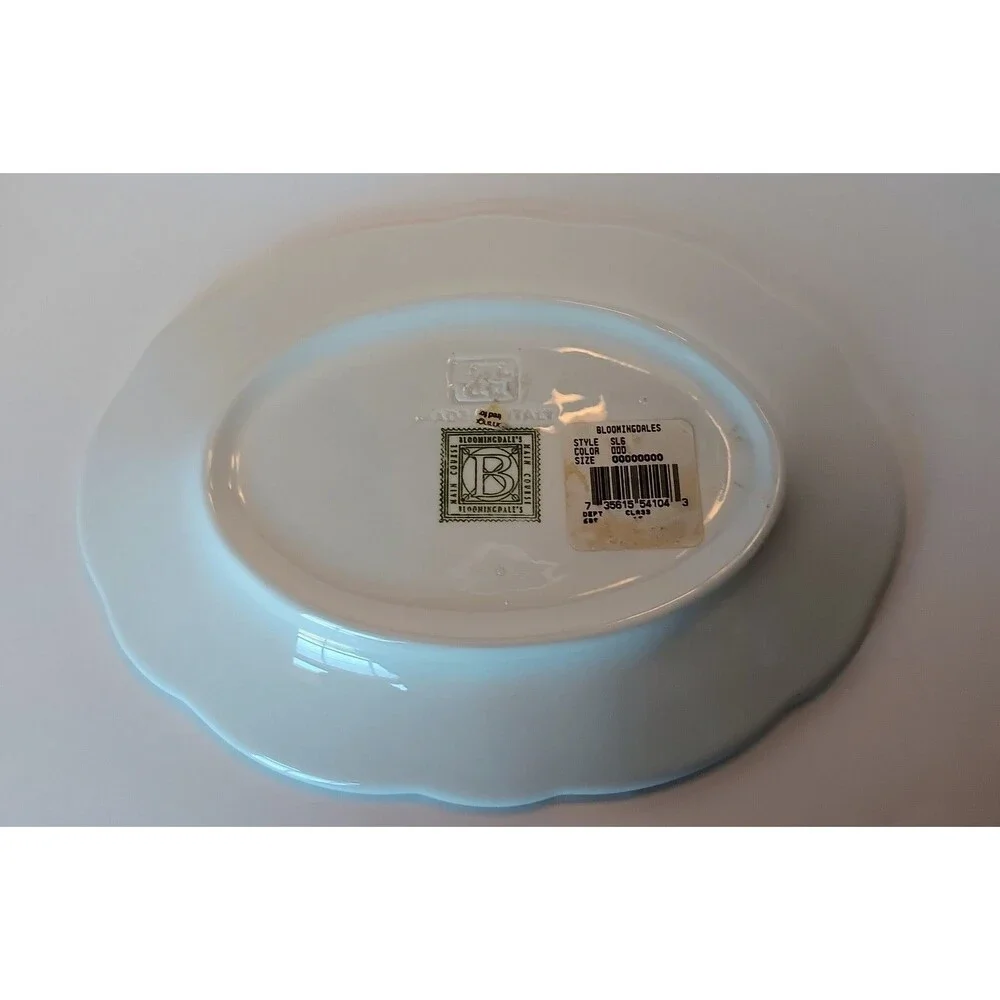 Vintage Bloomingdales Main Course Collection Dinner Plate Style SL6 / 000